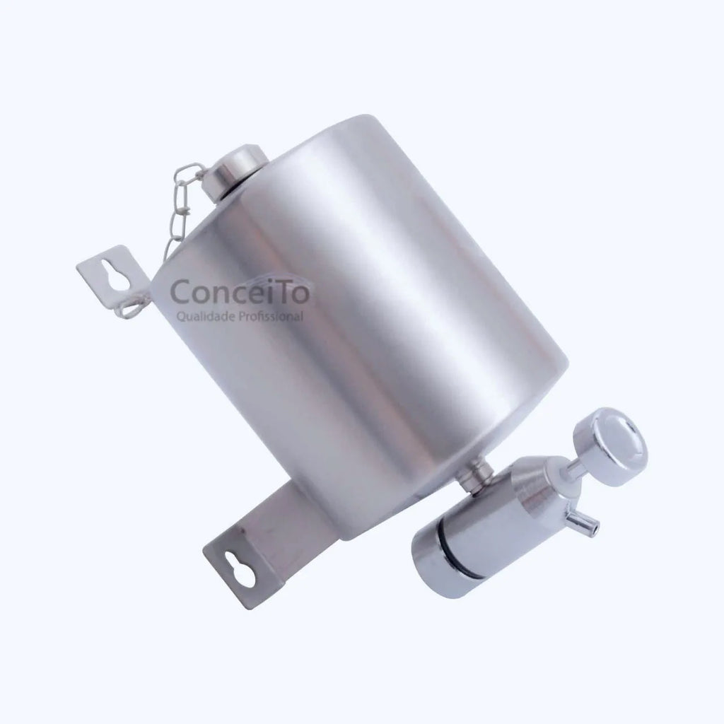 Saboneteira industrial inox Flex 800ml - 10002 - Conceito Metais