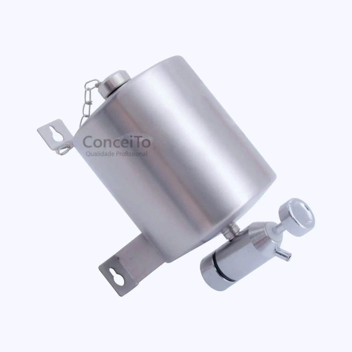 Saboneteira industrial inox Flex 800ml - 10002 - Conceito Metais