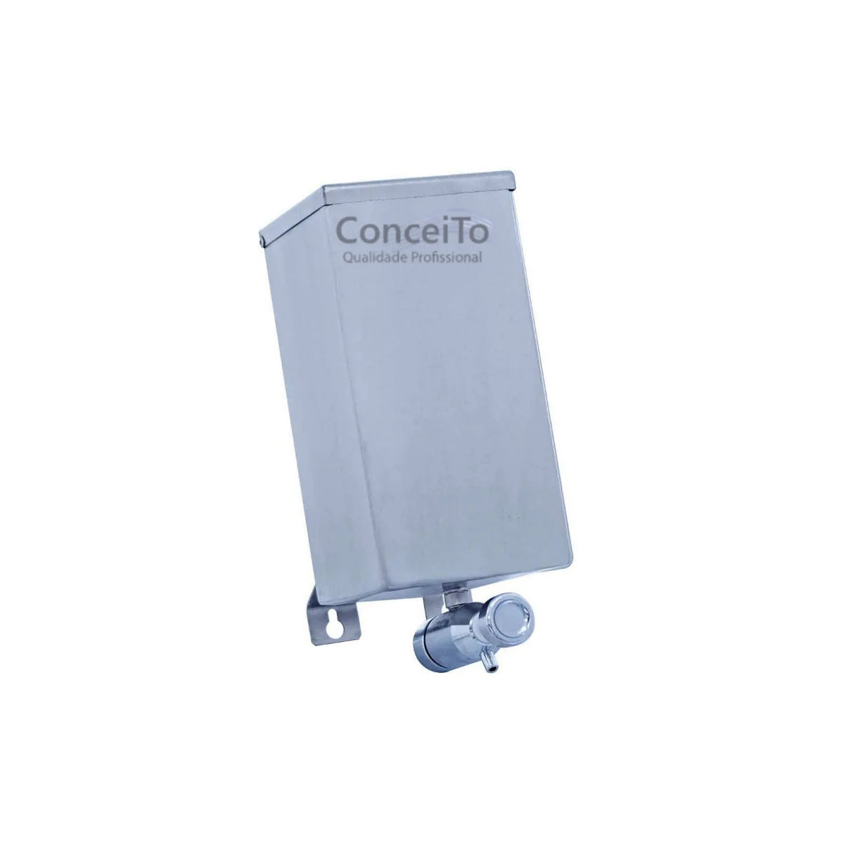 Saboneteira industrial inox Flex quadrada 1800ml - 10004 - Conceito Metais