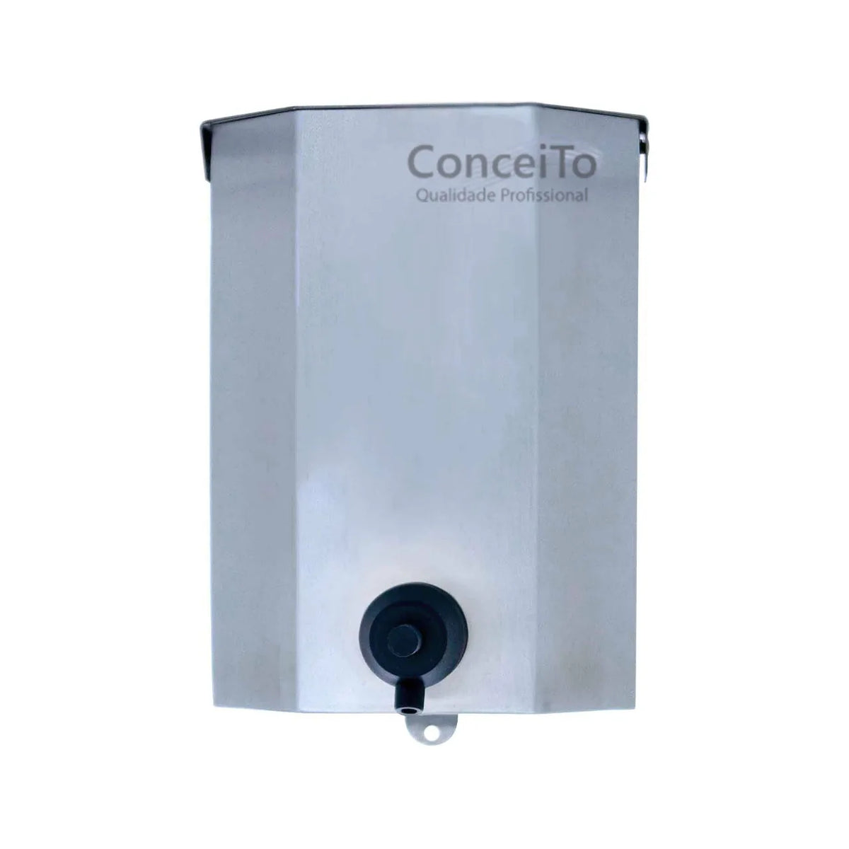 Saboneteira industrial inox sem chave escovada 1800ml - 10006 - Conceito Metais