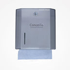 Dispensador de papel toalha interfolhas inox com chave - 10008 - Conceito Metais