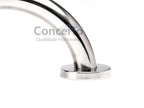 Barra de apoio para banheiro em inox reta 60cm - 1003 - Conceito Metais (foto 4)