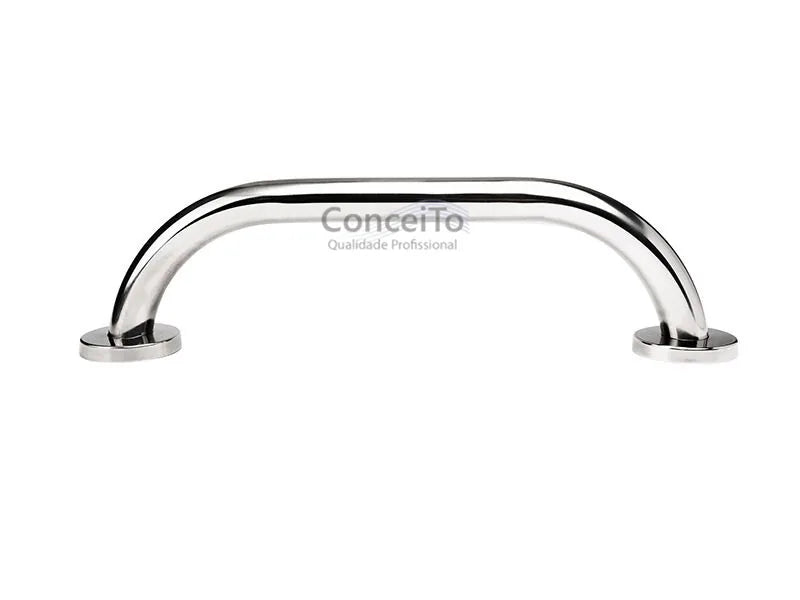 Barra de apoio para banheiro em inox reta 70cm NBR9050 - 1004 - Conceito Metais