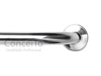 Barra de apoio para banheiro em inox reta 80cm - 1005 - Conceito Metais (foto 4)