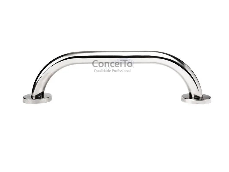 Barra de apoio para banheiro em inox reta 45cm - 1025 - Conceito Metais