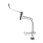 Torneira clínica 23,7cm alavanca especial reforçada mesa 45° - 12030 - Conceito Metais