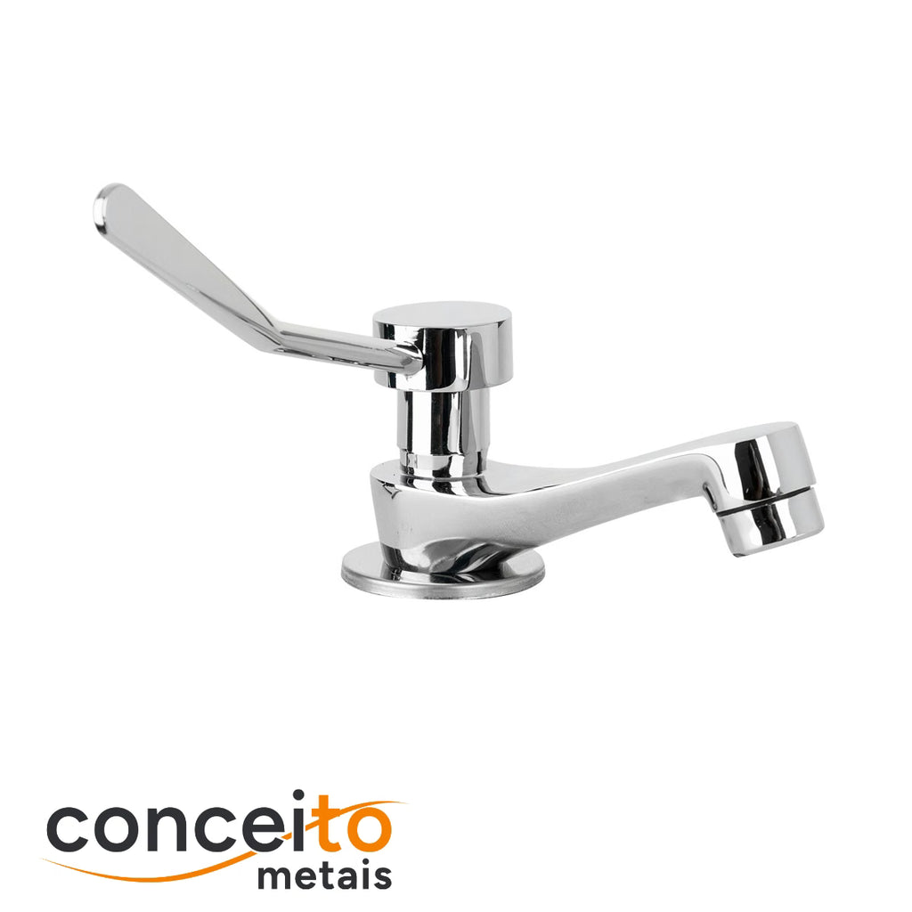 Torneira clínica hospitalar cotovelo em metal 11,5 cm - 12036