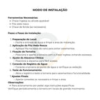 Torneira clínica alavanca mesa bica móvel altura 24 cm - 12039: modo de instalação