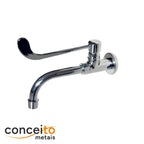 Torneira clínica alavanca de parede bica móvel - 12093