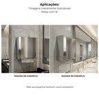 Toalheiro inox interfolhas com trava - 12182: aplicações