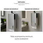 Toalheiro cai cai inox com trava - 12183: aplicações