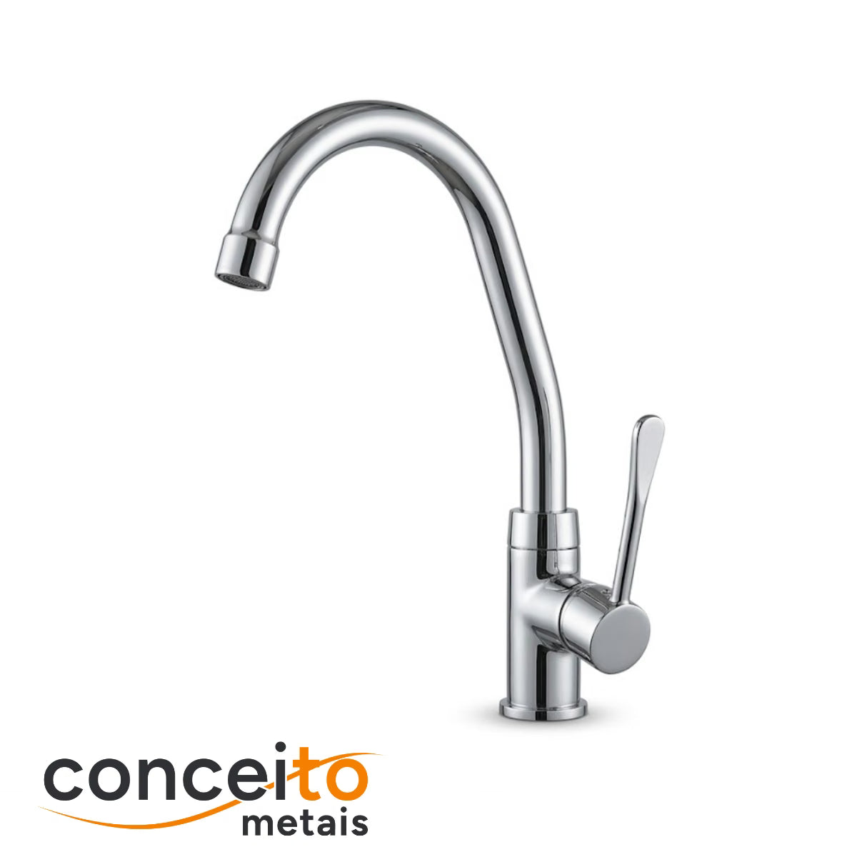 Torneira mesa clínica cozinha bica móvel com alavanca competitiva - 12198