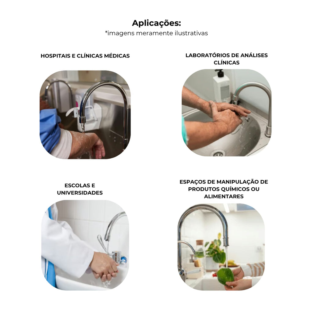 Torneira mesa clínica cozinha bica móvel com alavanca competitiva - 12198: aplicações