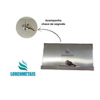 Toalheiro interfolhado aço inox escovado - 12889 - Conceito Metais (foto 3)