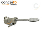 Acionador de pedal mecânico metal para torneira - 13215: vista lateral do pedal