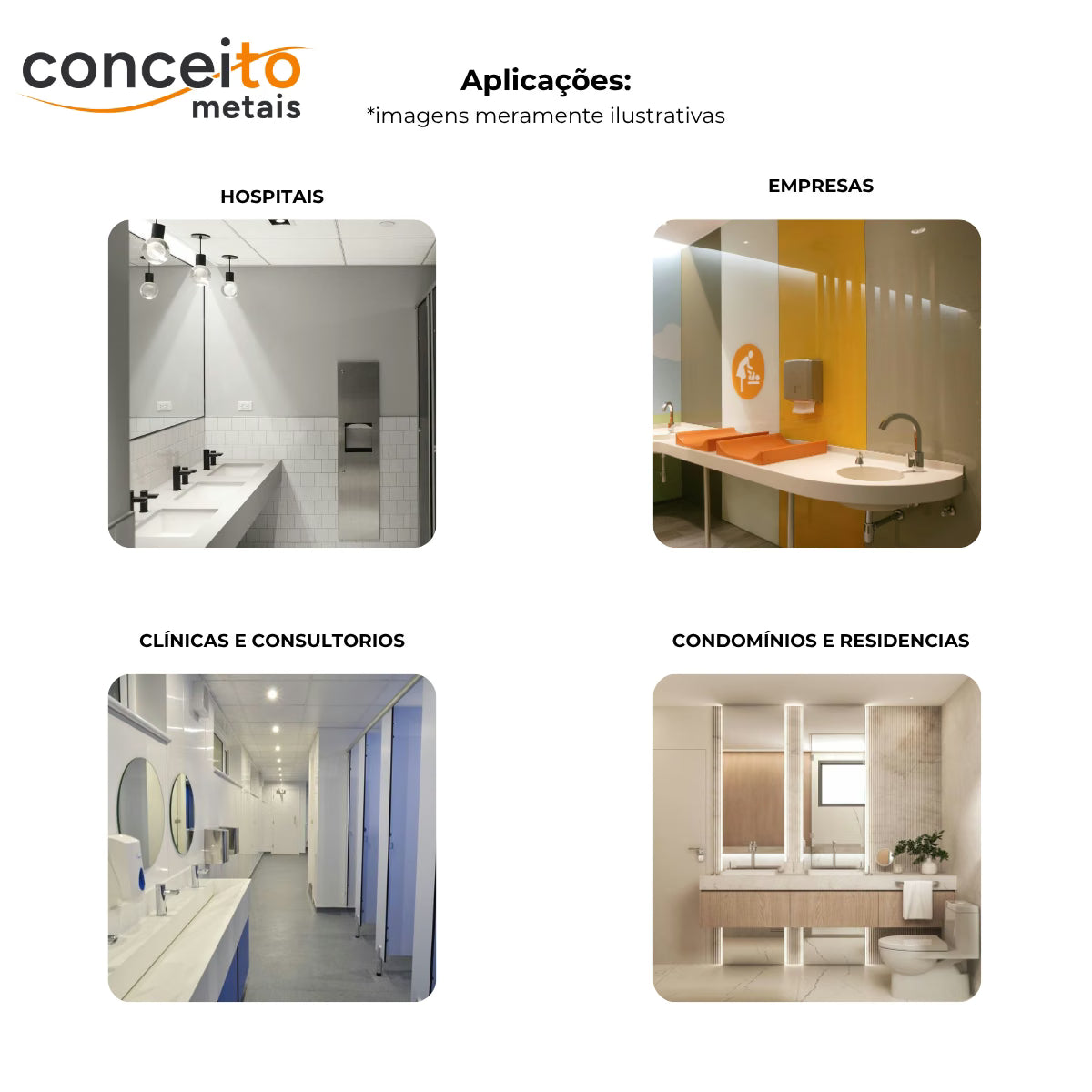 Ducha higiênica quadrado completa preto fosco black matte - 13281: aplicações
