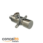 Acionador de pedal mecânico profissional metal joelho bebedouro - 13365