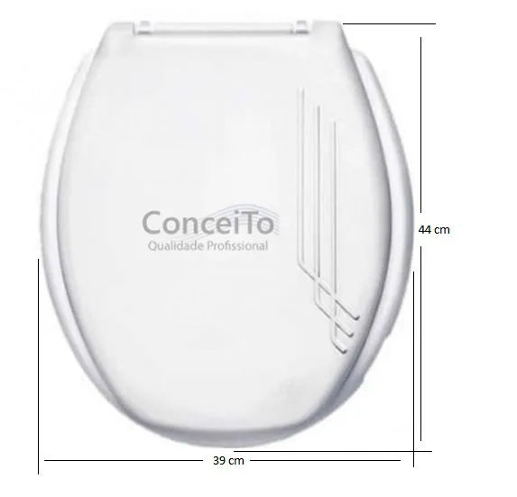 Assento sanitário elevado para deficientes físicos com 7,5cm de altura - 15001 - Conceito Metais (foto 2)