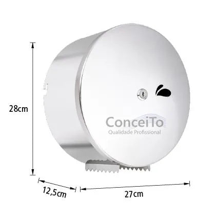 Porta rolão inox - 17021 - Conceito Metais (foto 3)
