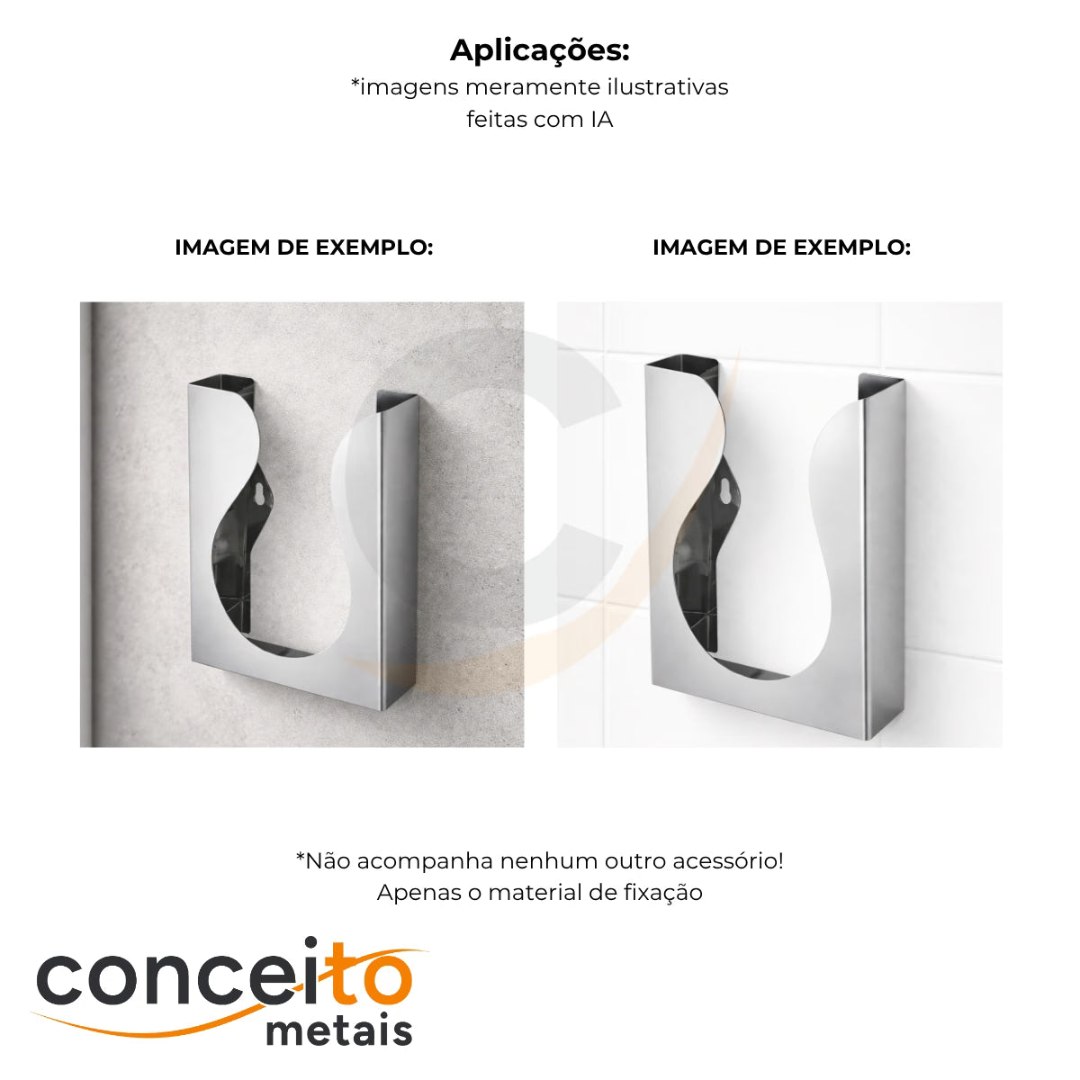 Porta forro para assento sanitário fabricado em aço inox - 17024: aplicações