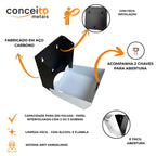 Dispenser de papel toalha branco interfolhas com trava - 20004: materiais, capacidade e chaves de abertura