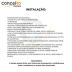 Dispenser de papel toalha bobina 200mts em aço carbono ou inox - 20006: instalação