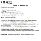 Dispenser de papel toalha aço inox com base branca interfolhas com trava de segurança - 20028: modo de instalação