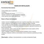 Dispenser de papel toalha todo em aço inox interfolhas com trava de segurança - 20029: modo de instalação