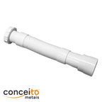 Sifão flexível universal fabricado em plástico - 22005