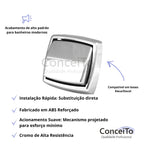 Acabamento para válvula de descarga compatível com Deca e Docol - 22071 - Conceito Metais (foto 3)