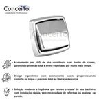 Acabamento para válvula de descarga compatível com Deca e Docol - 22071 - Conceito Metais (foto 4)