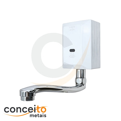 Torneira com sensor de parede fabricada em aço inox - 35005