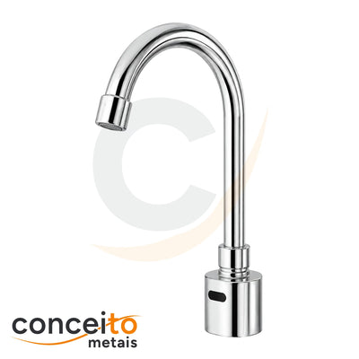 Torneira com sensor bica alta móvel anti vandalismo - 35009