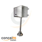 Válvula de mictório com sensor em aço inox - 35013