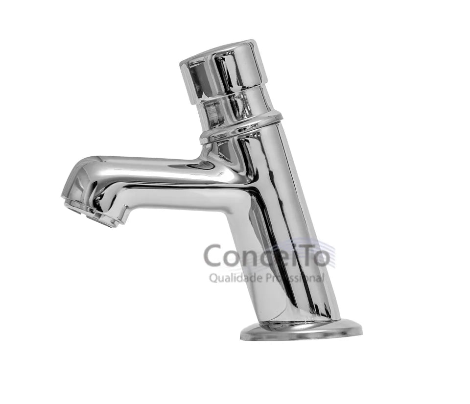 Torneira automática de pressão de metal - 3695 - Conceito Metais