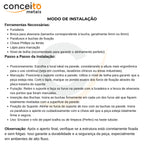 Suporte pano Perfex parede aço inox semi brilho higiênico para clínica - 37001: modo de instalação