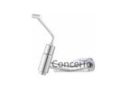 Torneira temporizada PNE com arejador anti furto de parede 30cm - 3711 - Conceito Metais
