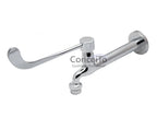 Torneira clínica alavanca com arejador fixo de parede 19 cm - 12031 - Conceito Metais