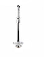 Bica ou torneira mesa hospitalar inclinada sem registro 35 cm para acionador de pedal - 12076 - Conceito Metais (foto 3)