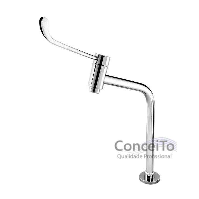 Torneira Clinica Alavanca reforçada Mesa 16 cm