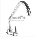 Torneira de cozinha bica móvel de parede 1/4 de volta - 3779 - Conceito Metais