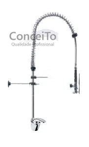 Torneira pré-lavagem profissional misturador monocomando de mesa