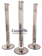 Saboneteira inox 430 pedestal - 3807 - Conceito Metais