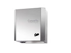 Dispensador de papel toalha inox interfolhas com trava - 17001 - Conceito Metais