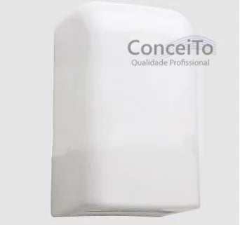 Suporte papel higiênico/ dispensador interfolhado cai cai abs reforçado - 8004 - Conceito Metais (foto 3)
