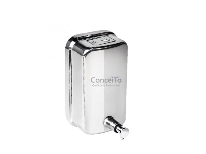 Saboneteira de inox para sabonete líquido 500ml - 17004 - Conceito Metais