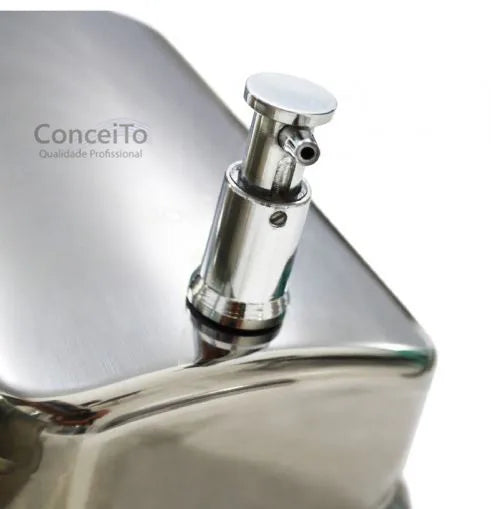 Saboneteira de inox para sabonete líquido 500ml - 17004 - Conceito Metais (foto 3)