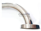 Barra de apoio para lavatório L510 aço inox 304 58x42cm - 1015 - Conceito Metais (foto 3)