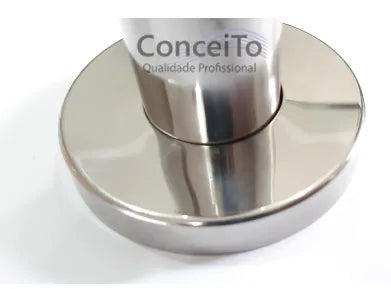 Barra de apoio para lavatório L510 aço inox 304 58x42cm - 1015 - Conceito Metais (foto 4)