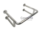 Barra de apoio para lavatório Deca L51 aço inox 304 63x51cm - 1014 - Conceito Metais